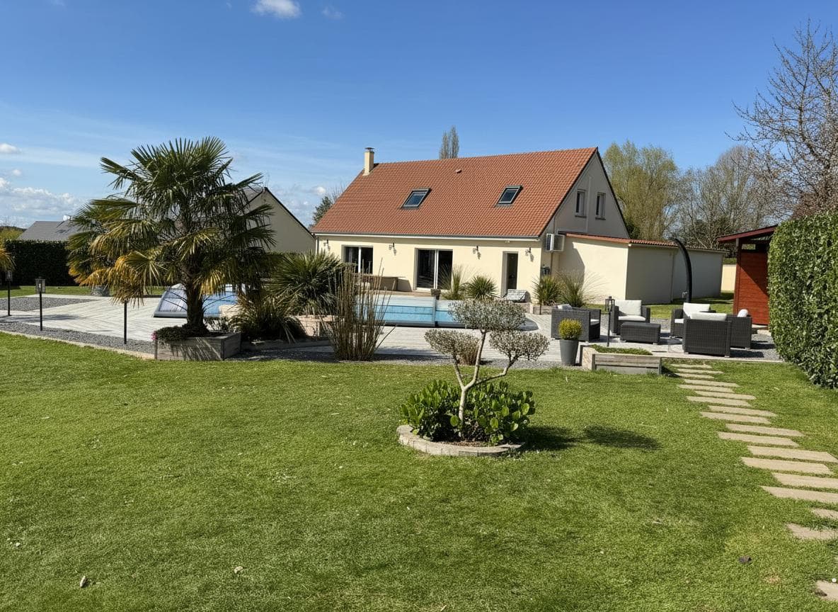 Maison familiale avec piscine et grand terrain - Hébécourt - Photo 1